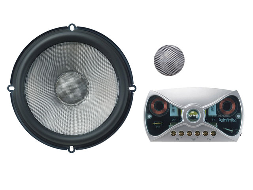 KAPPA 60.7CS - Black - 6.5 inch & 1 inch Component System - Hero